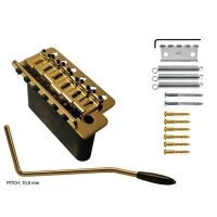 Wilkinson Tremolo vergoldet 10,8 mm Spacing, Zinkblock