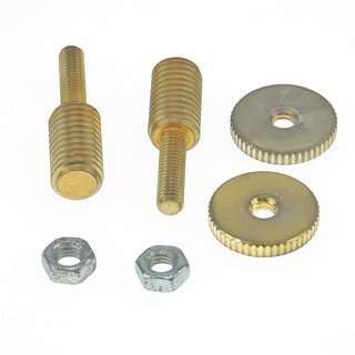 Faber BSW-Kit, Bridge-Adapterkit 4mm/8mm, vergoldet, aged