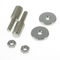 Faber BSW-Kit, Bridge-Adapterkit 4mm/8mm, vernickelt,...