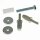 Faber Master Sustain Kit, inch, vernickelt, glänzend, iNsert, blanke Messing Saitenreiter