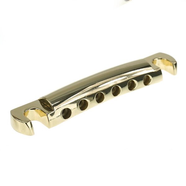 Tone Lock / Alu Tailpiece Sustain Kit, zöllisch (inch), vergoldet, glänzend