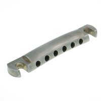 Faber Aluminium Tailpiece, vernickelt, aged