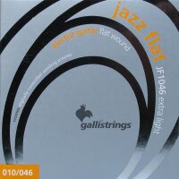 Galli jazz flat electric guitar strings, 010-046