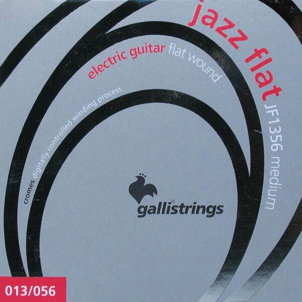 Galli jazz flat electric guitar strings, 013-056