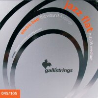 Galli jazz flat 4-string bass guitar strings, 045-105