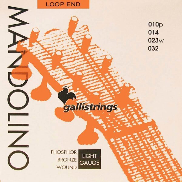 Galli Mandolinen Saitensatz 010-032 phosphor bronze wound