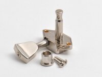 Kluson Waffleback Tuners, vernickelt, Tulip-Flügel aus Metall, Set