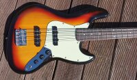 SX JBX62 Elektrische Bass Gitarre, 3-tone sunburst