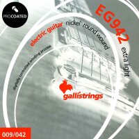 Galli Pro Coated nickel wound electric guitar strings...