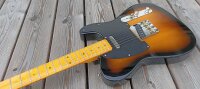 Wagner T-Style 2-Tone Burst, geflammter Ahorn Hals