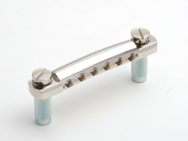 Aluminium Tailpiece, vernickelt, glänzend