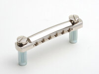 Aluminium Tailpiece, vernickelt, glänzend