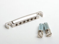 Aluminium Tailpiece, vernickelt, glänzend